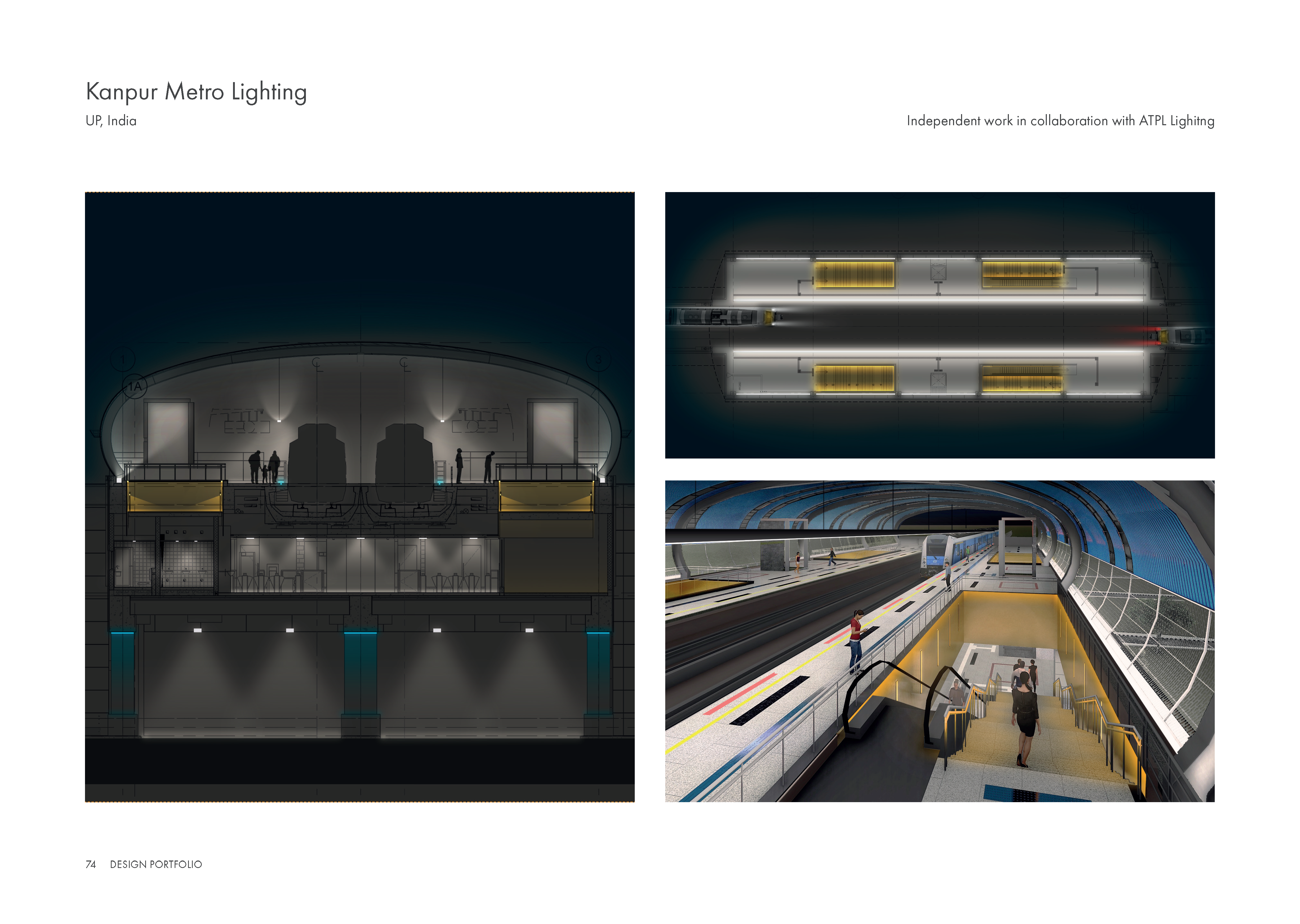 Kanpur Metro Lighting — image 4