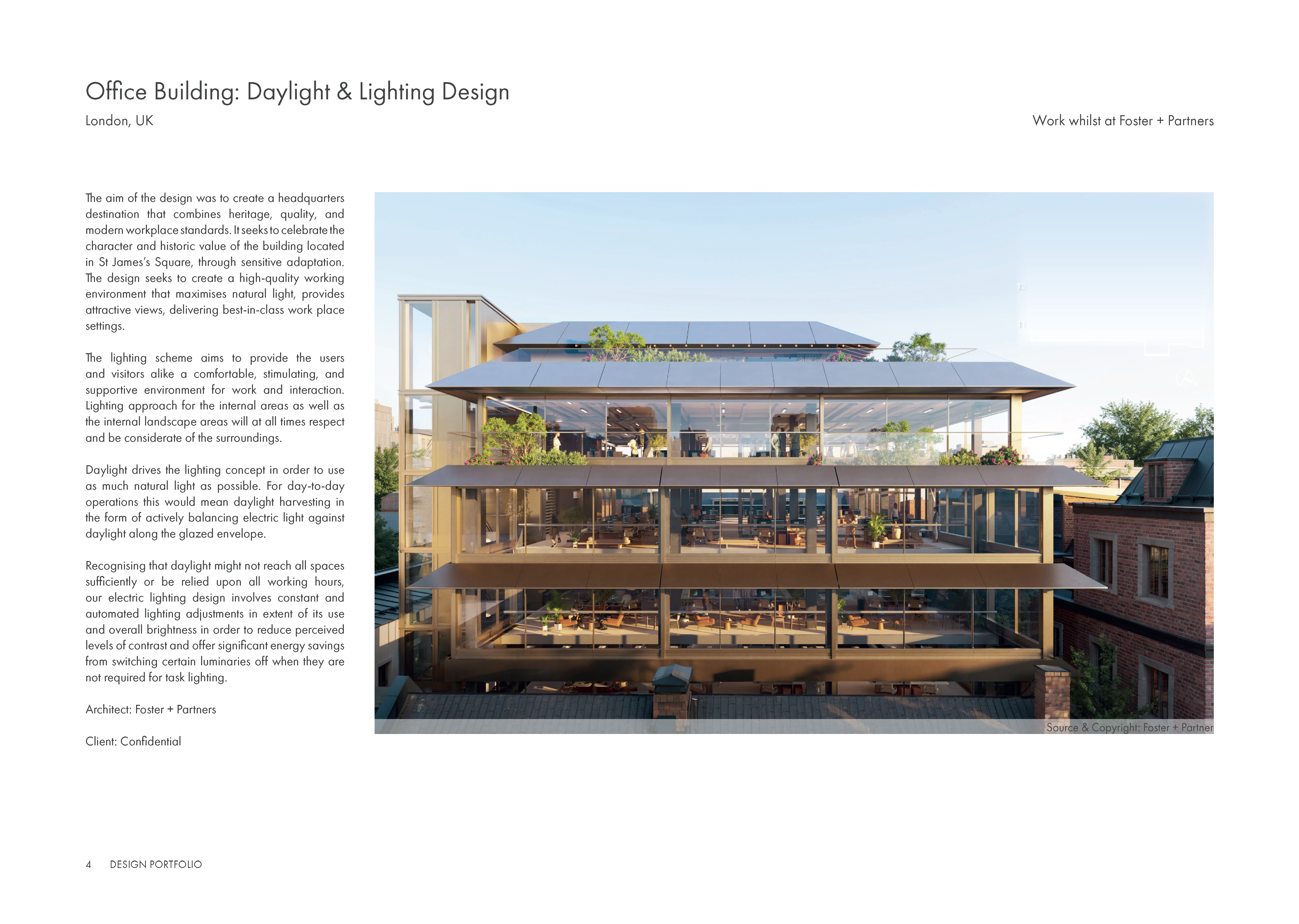 Office Building: Daylight & Lighting Design — image 1